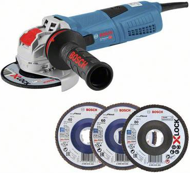 Bosch GWX 13-125 S Professional - Winkelschleifer - 1300 W - 125 mm (0615990L0U) von Bosch