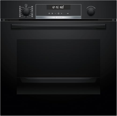 Bosch HBG578BB3, Serie 6, Einbau-Backofen, 60 x 60 cm, Pyrolyse-Selbstreinigung, Air Fry Funktion, 3D-Heißluftfunktion, Soft Close, Hydrolytische Reinigungshilfe, Automatikprogramme, Versenkknebel Bosch HBG578BB3, Serie 6, Einbau-Backofen, 60 x 60 cm, Pyrolyse-Selbstreinigung, Air Fry Funktion, 3D-Heißluftfunktion, Soft Close, Hydrolytische Reinigungshilfe, Automatikprogramme, Versenkknebel von Bosch