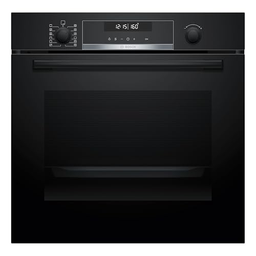 Bosch HBG578BB3, Serie 6, Einbau-Backofen, 60 x 60 cm, Pyrolyse-Selbstreinigung, Air Fry Funktion, 3D-Heißluftfunktion, Soft Close, Hydrolytische Reinigungshilfe, Automatikprogramme, Versenkknebel Bosch HBG578BB3, Serie 6, Einbau-Backofen, 60 x 60 cm, Pyrolyse-Selbstreinigung, Air Fry Funktion, 3D-Heißluftfunktion, Soft Close, Hydrolytische Reinigungshilfe, Automatikprogramme, Versenkknebel von Bosch