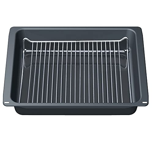 Bosch HEZ333003 Backofen- und Herdzubehör/Extra tiefe Pfanne mit Einlegerost/Ideal für große Braten oder Grill- anwendungen Bosch HEZ333003 Backofen- und Herdzubehör/Extra tiefe Pfanne mit Einlegerost/Ideal für große Braten oder Grill- anwendungen von Bosch