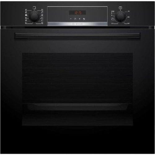 Bosch HRA574BB0 Serie 4, Backofen mit Dampf, Pyrolyse: mühelose Backofenreinigung, rotes LED-Display, 10 Programme, schwarz, 60 x 60 cm Bosch HRA574BB0 Serie 4, Backofen mit Dampf, Pyrolyse: mühelose Backofenreinigung, rotes LED-Display, 10 Programme, schwarz, 60 x 60 cm von Bosch Elettrodomestici
