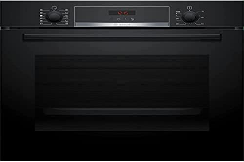 Bosch HRA574BB0 Serie 4, Backofen mit Dampf, Pyrolyse: mühelose Backofenreinigung, rotes LED-Display, 10 Programme, schwarz, 60 x 60 cm Bosch HRA574BB0 Serie 4, Backofen mit Dampf, Pyrolyse: mühelose Backofenreinigung, rotes LED-Display, 10 Programme, schwarz, 60 x 60 cm von Bosch