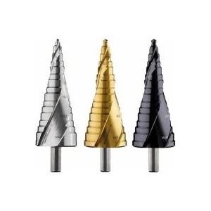 Bosch HSS Stufenbohrer 6 - 38.5 mm, 6 - 40.5 mm, M10 - M40 2608587427 Gesamtlänge 125.5 mm 3-Flächenschaft 1 St. (2608587427) von Bosch