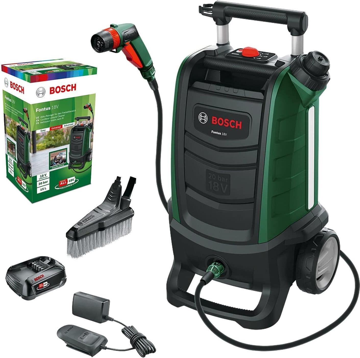 Bosch Home and Garden Fontus Gen II Hochdruckreiniger 20 bar Kaltwasser (06008B6101) von Bosch