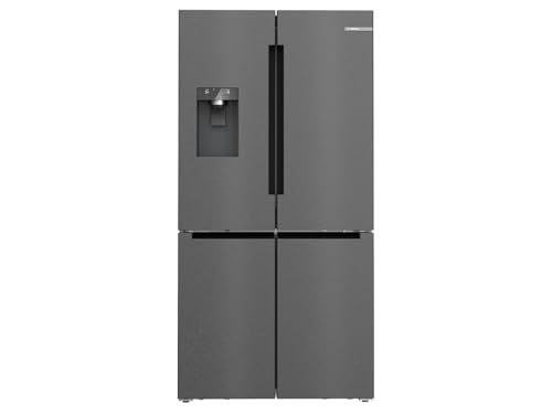 Bosch KFI96AXEA Serie 6, Smarter French Door Kühlschrank, 183 x 90,5 cm, 375 L Kühlen + 199 L Gefrieren, noFrost, Eis- und Wasserspender, VitaFresh XXL 0º, AntiFingerprint, Gebürsteter schwarzer Stahl Bosch KFI96AXEA Serie 6, Smarter French Door Kühlschrank, 183 x 90,5 cm, 375 L Kühlen + 199 L Gefrieren, noFrost, Eis- und Wasserspender, VitaFresh XXL 0º, AntiFingerprint, Gebürsteter schwarzer Stahl von Bosch