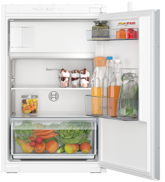 Bosch KIL22NSE0 Einbaukühlschrank mit Gefrierfach, SuperGefrieren, MultiBox von Bosch
