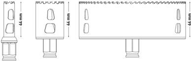 Bosch Lochsäge HSS-Bi-Metall 43mm Progressor for Wood+Metal (2608594214) von Bosch