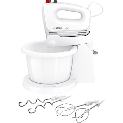 Bosch MFQ2600W Handrührer mit Ständer / Schüssel CleverMixx weiß von Bosch