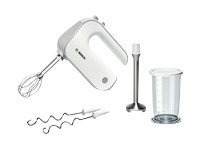 Bosch MFQ4070, Handmixer, Silber, Weiß, 1,4 m, 500 W, 220 - 240 V, 50 - 60 Hz Bosch MFQ4070, Handmixer, Silber, Weiß, 1,4 m, 500 W, 220 - 240 V, 50 - 60 Hz von Bosch
