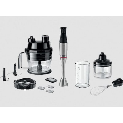 Bosch MSM6M8X1 Stabmixer-Set ErgoMaster Serie 6 1200W Edelstahl/schwarz von Bosch