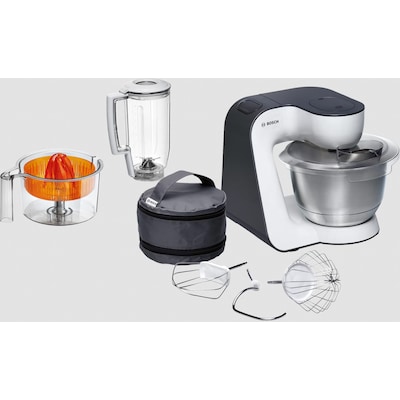 Bosch MUM50123 Küchenmaschine MUM5 800W weiß / anthrazit Bosch MUM50123 Küchenmaschine MUM5 800W weiß / anthrazit von Bosch