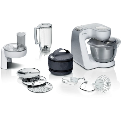 Bosch MUM58W20 Küchenmaschine CreationLine weiß/silber Bosch MUM58W20 Küchenmaschine CreationLine weiß/silber von Bosch