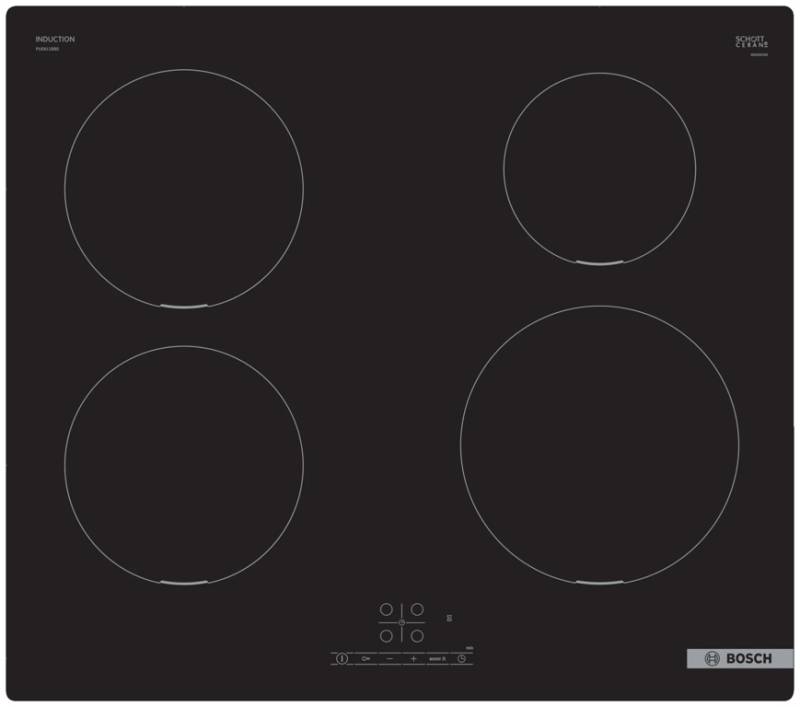 Bosch PUE611BB5E autarkes Induktionskochfeld mit Powerboost, 60 cm von Bosch