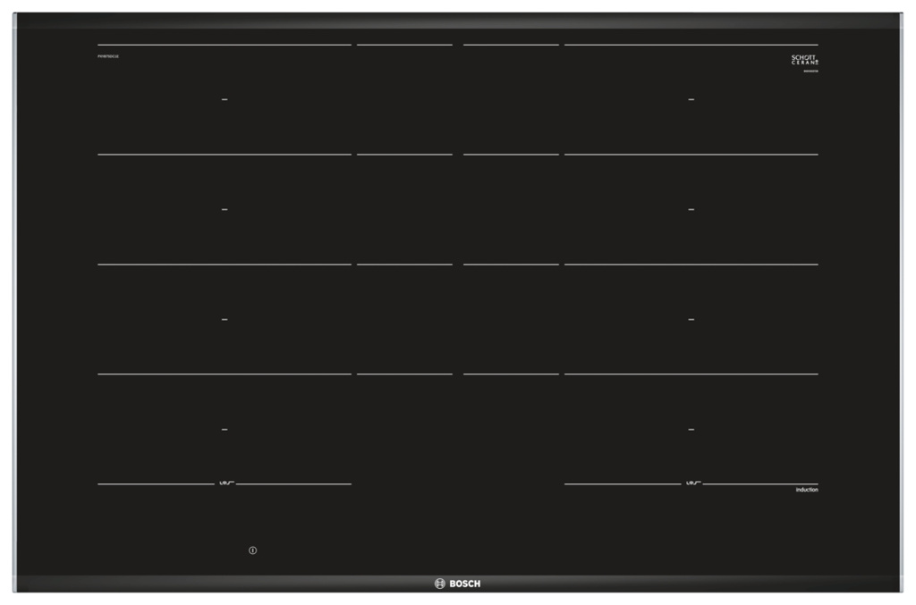 Bosch PXY875DC1E Induktionskochfeld, 4 Kochzonen, Schwarz von Bosch