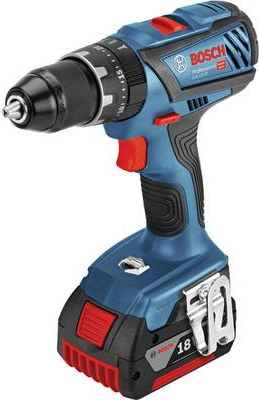 Bosch Professional Akku-Schlagbohrschrauber 18 V Li-Ion (06019H4008) von Bosch