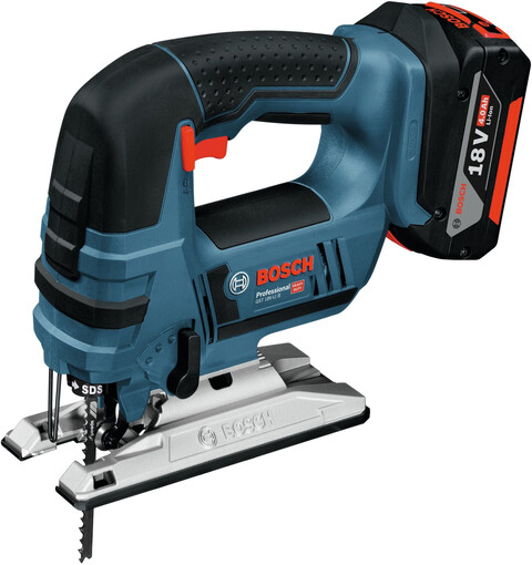 Bosch Professional GST 18V-Li B Akku-Pendelhubstichsäge inkl. L-Boxx + 2 Akkus 4.0Ah + Zubehör Bosch Professional GST 18V-Li B Akku-Pendelhubstichsäge inkl. L-Boxx + 2 Akkus 4.0Ah + Zubehör von Bosch