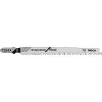 Bosch Progressor for Wood T 234 X - Stichsägenblatt - für Holz, Weichholz - 25 Stücke - T-Schaft - Länge: 117 mm Bosch Progressor for Wood T 234 X - Stichsägenblatt - für Holz, Weichholz - 25 Stücke - T-Schaft - Länge: 117 mm von Bosch