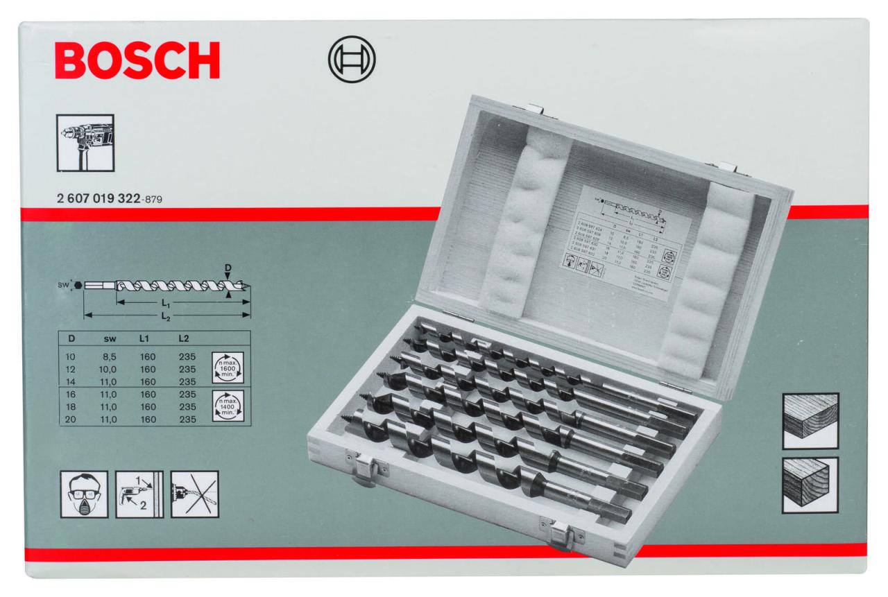 Bosch Schlangenbohrer Set 6tlg von Bosch
