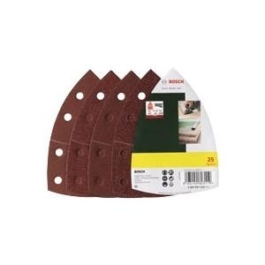 Bosch - Schleifpapierset - 25 Stücke - Körnung: 80, 120, 180, 40 - 62 mm x 102 mm (2607017112) von Bosch