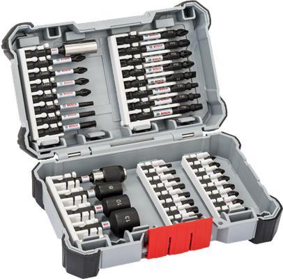 Bosch - Schraubenziehersatz - 36 Stücke - torx, phillips, pozidriv, slot - Länge: 50 mm, 25 mm, 60 mm Bosch - Schraubenziehersatz - 36 Stücke - torx, phillips, pozidriv, slot - Länge: 50 mm, 25 mm, 60 mm von Bosch