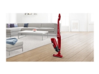 Bosch Serie 2 BBHF214R, Trocken, Zyklonal, Glatter Boden, Teppich, Harter Boden, Beutellos, Rot, Akku von Bosch