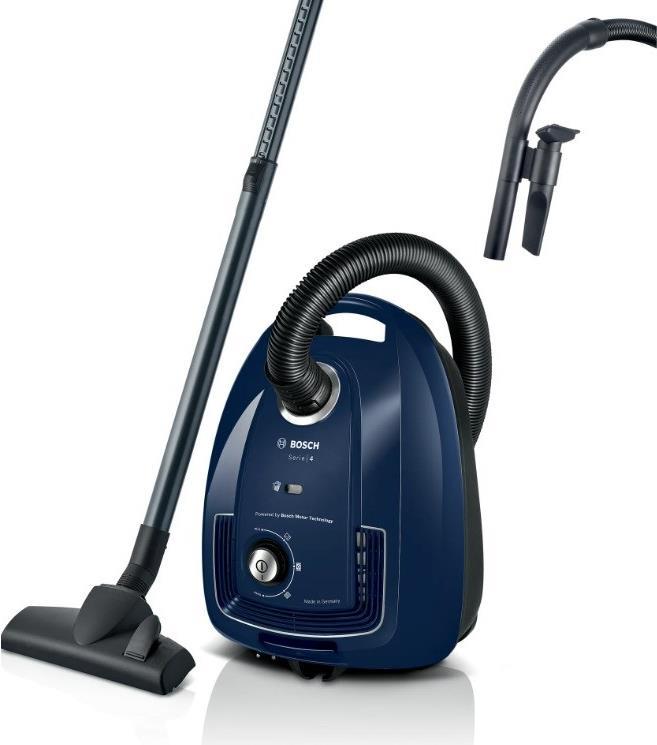 Bosch Serie 4 BGD38BU2 Staubsauger 4 l Trommel-Vakuum Trocken 600 W Staubbeutel (BGD38BU2) von Bosch