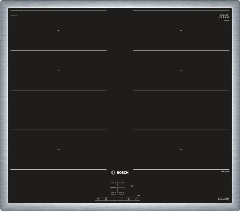 Bosch Serie 4 Herdgebundenes Induktionskochfeld 60 cm edelstahl von Bosch