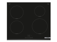 Bosch Serie 4 PIE631BB5E, Schwarz, Integriert, 60 cm, Zonen-Induktionskochfeld, Glaskeramik, 4 Zone(n) von Bosch