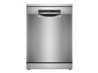 Bosch Serie 4 SMS4EMI06E, Freistehend, Standardgröße (60 cm), Edelstahl, Silber, Tasten, 1,75 m von Bosch
