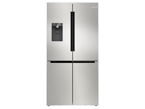 Bosch KFI96APEA, Serie 6, Smarter French Door Kühlschrank, 183 x 90,5 cm, 375 L Kühlen + 199 L Gefrieren, noFrost, Eis- und Wasserspender, Big Box, VitaFresh XXL 0º, AntiFingerprint, Gebürsteter Stahl Bosch KFI96APEA, Serie 6, Smarter French Door Kühlschrank, 183 x 90,5 cm, 375 L Kühlen + 199 L Gefrieren, noFrost, Eis- und Wasserspender, Big Box, VitaFresh XXL 0º, AntiFingerprint, Gebürsteter Stahl von Bosch