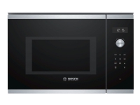 Bosch Serie 6 BFL554MS0, Integriert, Solo-Mikrowelle, 25 l, 900 W, Drehregler, Berührung, Schwarz, Edelstahl Bosch Serie 6 BFL554MS0, Integriert, Solo-Mikrowelle, 25 l, 900 W, Drehregler, Berührung, Schwarz, Edelstahl von Bosch
