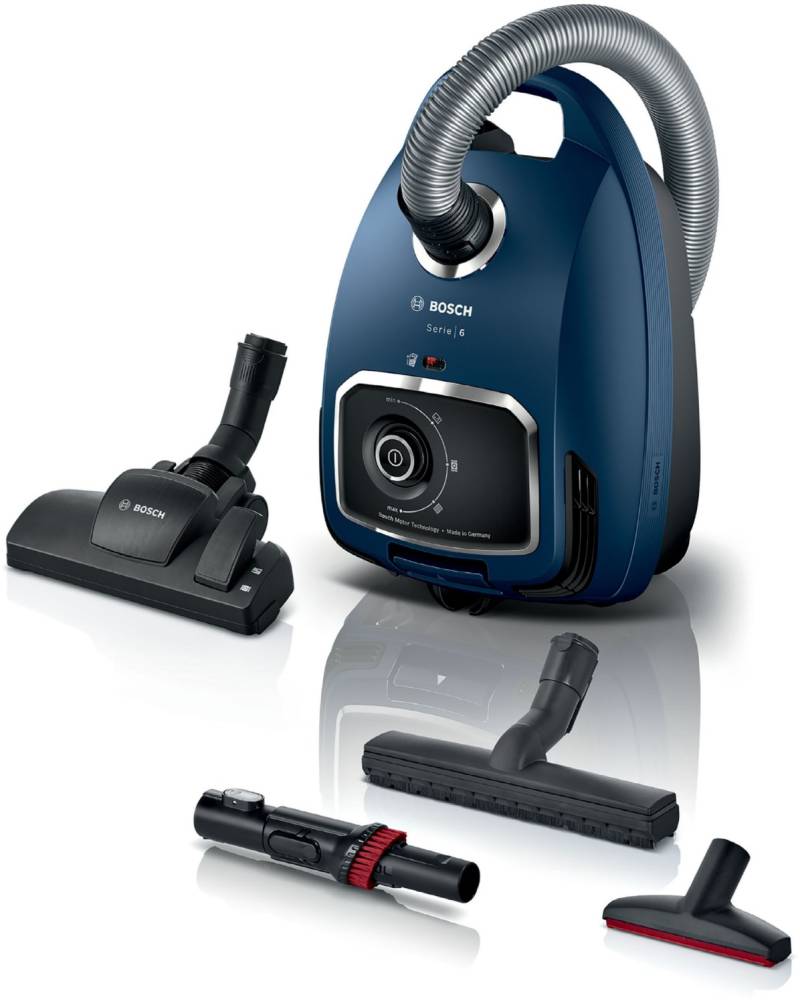 Bosch Serie 6 BGL6XSIL3 Staubsauger mit Beutel blau von Bosch