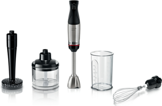 Bosch Serie 6 MSM6M623 Mixer Handmixer 1000 W Schwarz - Edelstahl (MSM6M623) von Bosch