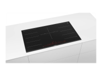 Bosch Serie 8 PXV975DV1E, Schwarz, Integriert, Zonen-Induktionskochfeld, Glaskeramik, 5 Zone(n), 5 Zone(n) von Bosch