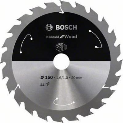 Bosch Standard for Wood - Kreissägeblatt - für Holz - 165 mm - 48 Zähne von Bosch
