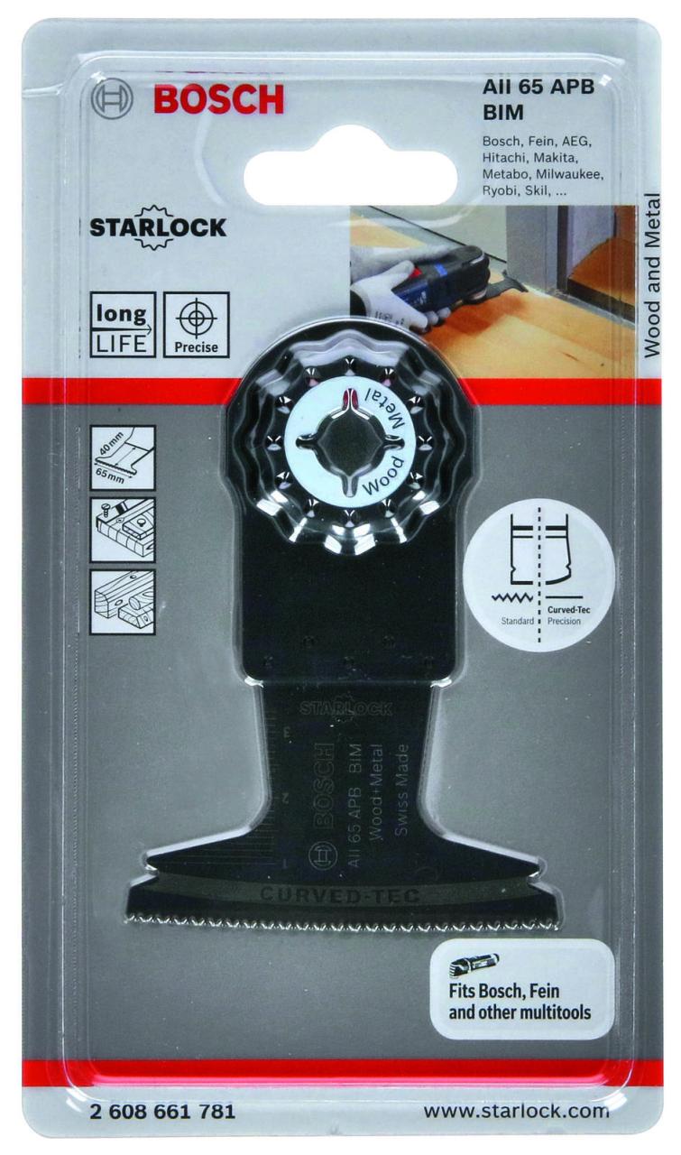 BOSCH AII 65 APB Wood and Metal Tauchsägeblatt 1 St. BOSCH AII 65 APB Wood and Metal Tauchsägeblatt 1 St. von Bosch