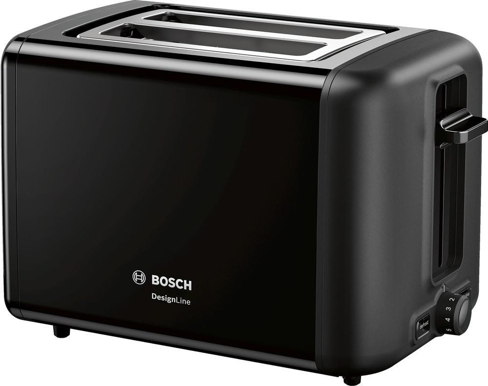 Bosch TAT3P423DE Toaster 2 Scheibe(n) Schwarz 970 W (TAT3P423DE) von Bosch