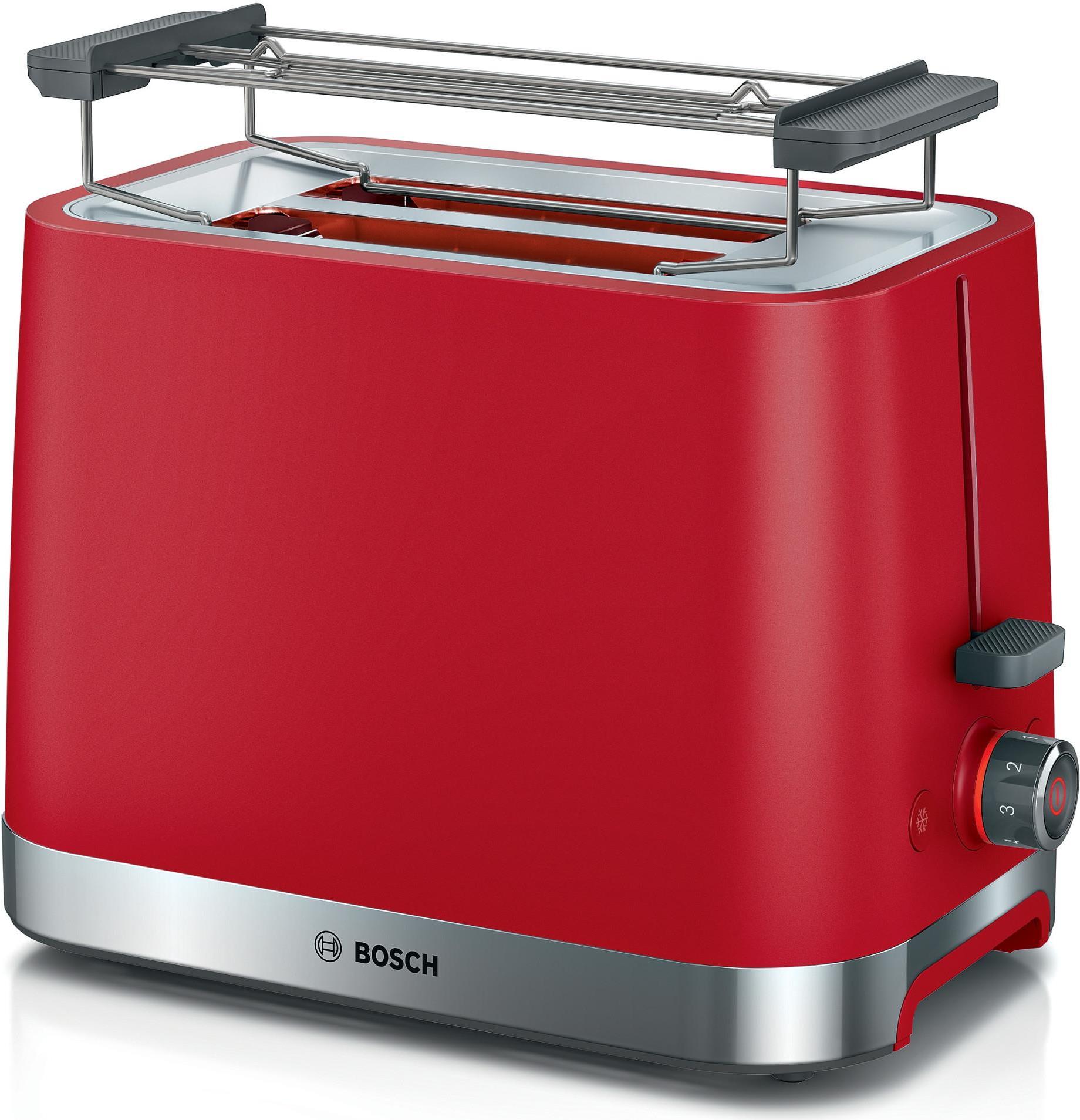 Bosch TAT4M224 Toaster 2 Scheibe(n) 950 W Rot (TAT4M224) von Bosch