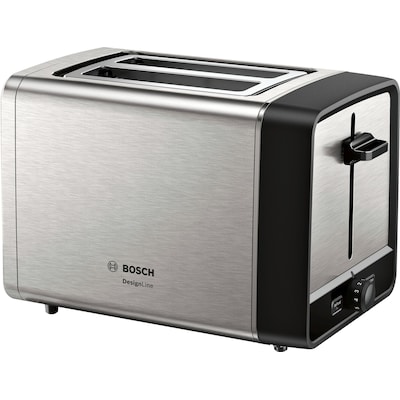 Bosch TAT5P420DE Toaster, Kompakt DesignLine, Edelstahl von Bosch