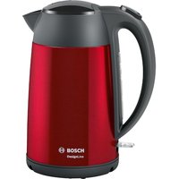Bosch TWK3P424 Wasserkocher, DesignLine, kabellos 1,7 l, 2.400 W, rot Bosch TWK3P424 Wasserkocher, DesignLine, kabellos 1,7 l, 2.400 W, rot von Bosch