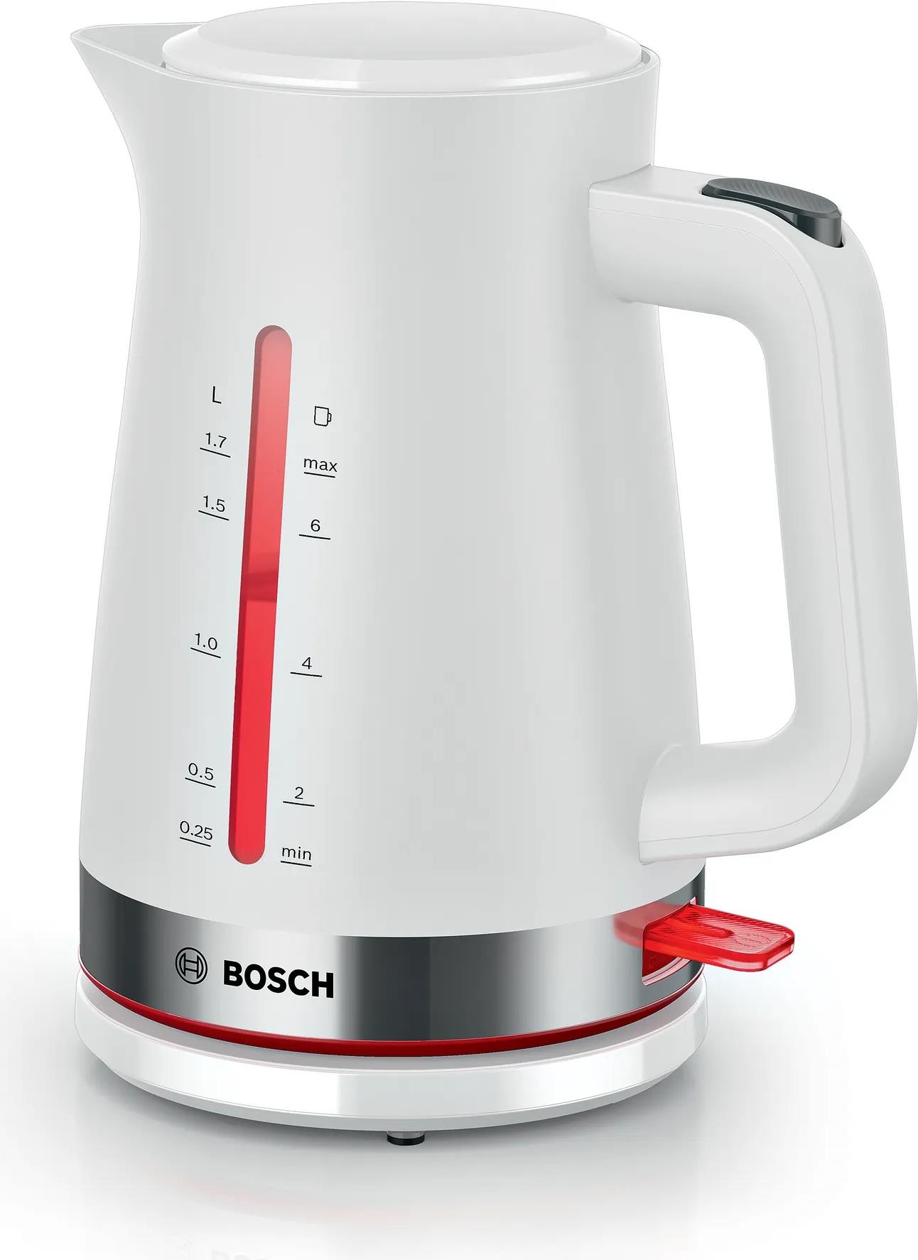 Bosch TWK4M221 Wasserkocher 1,7 l 2400 W Weiß (TWK4M221) von Bosch