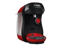 Bosch Tassimo Happy TAS103E, Capsule coffee machine, 0.7 L, Coffee capsule, 1400 W, Black, Red Bosch Tassimo Happy TAS103E, Capsule coffee machine, 0.7 L, Coffee capsule, 1400 W, Black, Red von Bosch