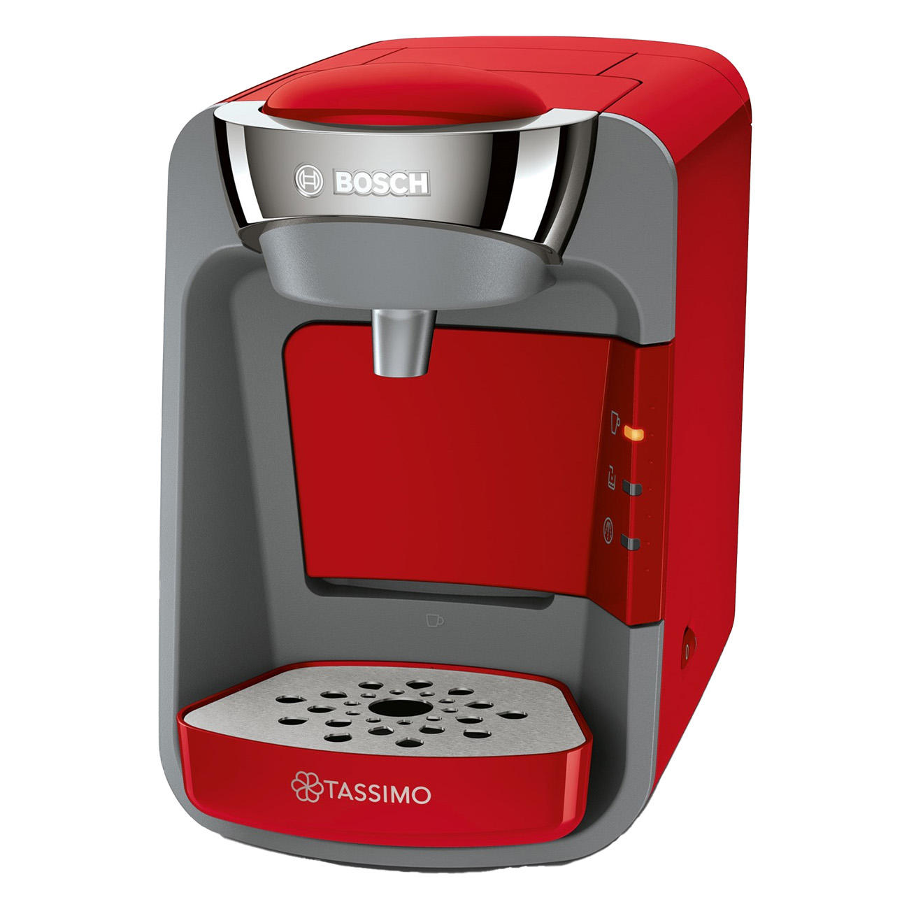 Bosch Tassimo Suny TAS3208 Rot / Anthrazit | Kapselmaschine | 1300 Watt | abnehmbare Abtropfschale | 0.8 Liter Wasserbeh?lter | SmartStart | Innovatives Heizsystem von Bosch