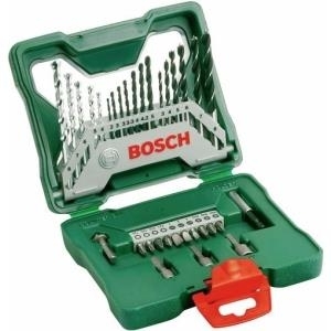 Bosch X-Line - Schraubendreher- und Bohrereinsätze - 33 Stücke - torx, phillips, pozidriv, slot - 7 mm, 8 mm, 10 mm - Länge: 25 mm von Bosch