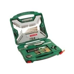 Bosch X-Line Titanium - Schraubendreher- und Bohreinsatzset - für Holz, Metall, Mauerwerk - 100 Stücke - torx, phillips, pozidriv, hex, slot - 5 mm, 6 mm, 7 mm, 8 mm, 9 mm, 10 mm, 11 mm, 13 mm - Länge: 25 mm Bosch X-Line Titanium - Schraubendreher- und Bohreinsatzset - für Holz, Metall, Mauerwerk - 100 Stücke - torx, phillips, pozidriv, hex, slot - 5 mm, 6 mm, 7 mm, 8 mm, 9 mm, 10 mm, 11 mm, 13 mm - Länge: 25 mm von Bosch