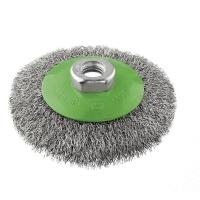 Bosch clean for Inox - Kegelbürste - für Aluminium, Edelstahl, nicht eisenhaltiges Metall - 100 mm - M14 (2608622108) von Bosch