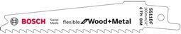 Bosch flexible for Wood+Metal S 511 DF - Sägeblatt - 5 Stücke - Länge: 100 mm - Breite: 19 mm Bosch flexible for Wood+Metal S 511 DF - Sägeblatt - 5 Stücke - Länge: 100 mm - Breite: 19 mm von Bosch