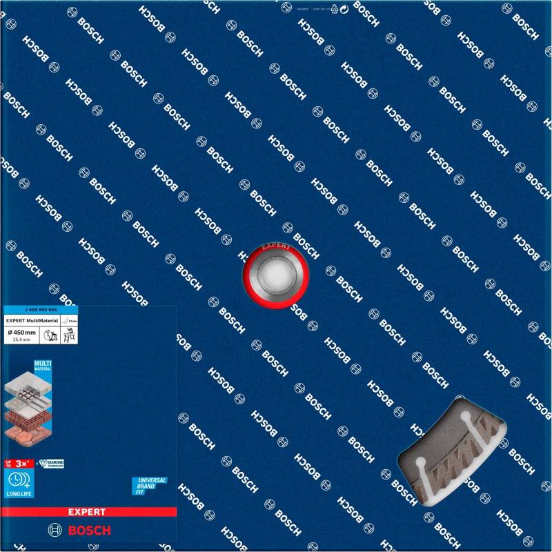 Diamanttrennscheibe Expert MultiMaterial, Ø 450mm von Bosch