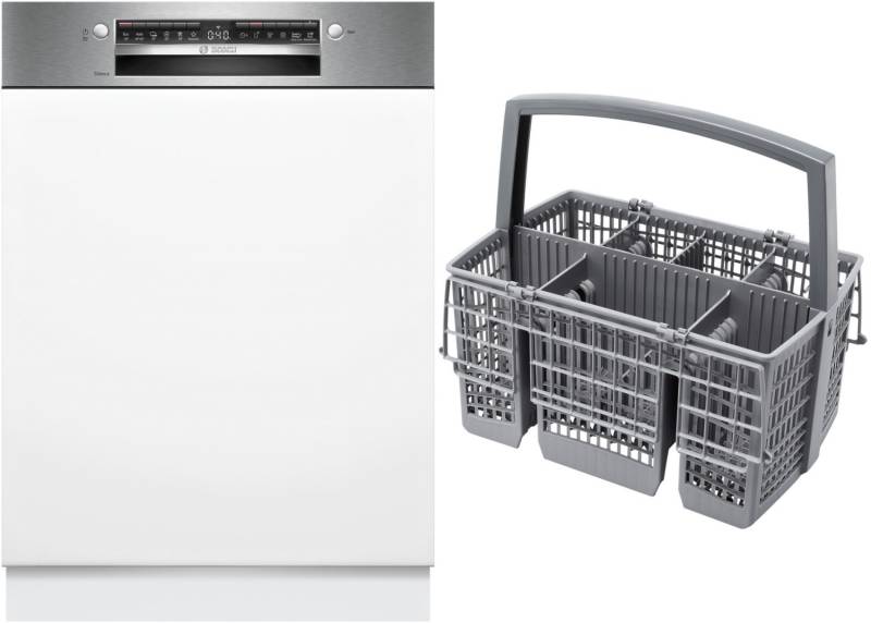 EUSI4HVS1E Teilintegrierter Einbau-Geschirrspüler 60 cm bestehend aus SMI4HVS00E + SMZ5100 edelstahl von Bosch