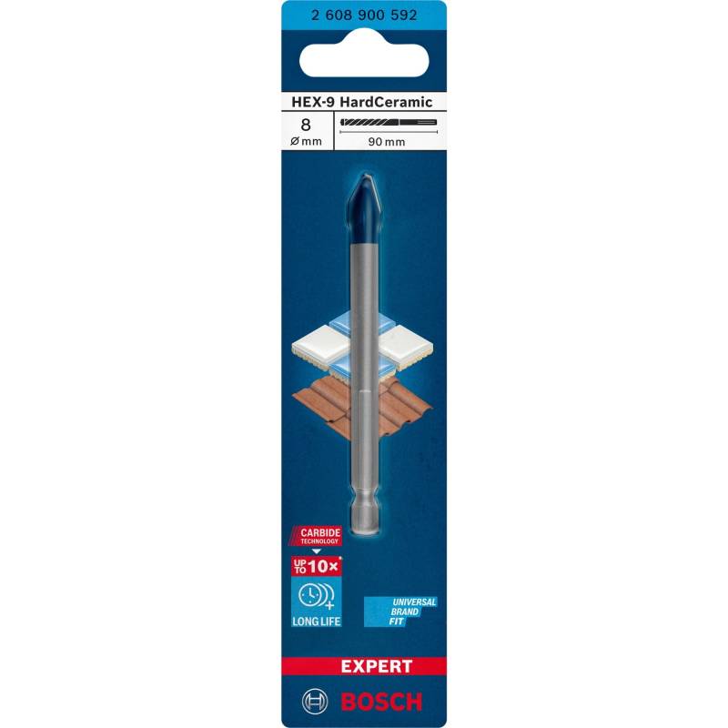 Expert HEX-9 HardCeramic Bohrer, Ø 8mm von Bosch